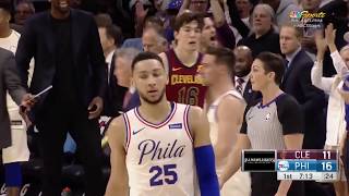 Ben Simmons Messes Around with 27/15/13 in 76ers' Win over Cavs
