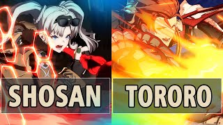 GBVSR:🔥Shosan (Zeta Crimson Bomber) Vs Tororo (Percival)🔥| High Level Gameplay.