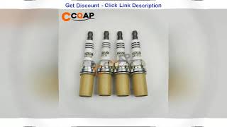 Review 10 Sets 40pcs BKR7EIX 2667 Iridium Spark Plug For Polaris Porsche BMW Honda Volvo BKR7EIX-26