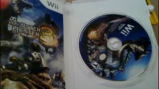 Monster Hunter Tri [Wii] (with Classic Controller PRO) bundle Unboxing