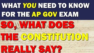Key Features of the Constitution AP GoPo Redesign