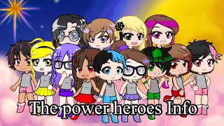 Meet the power heroes info