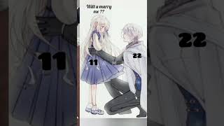 Age is just a number(11 year's age difference❤)#shorts #edit #trending #viralvideo #foryou #anime