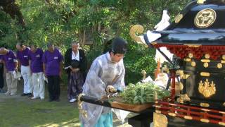 平成28年　9月10日　玉前神社　上総十二社祭り　八雲神社御旅所祭