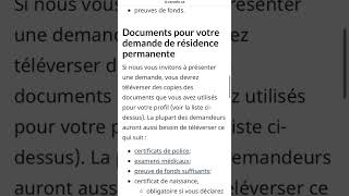 Documents pour Entrée express