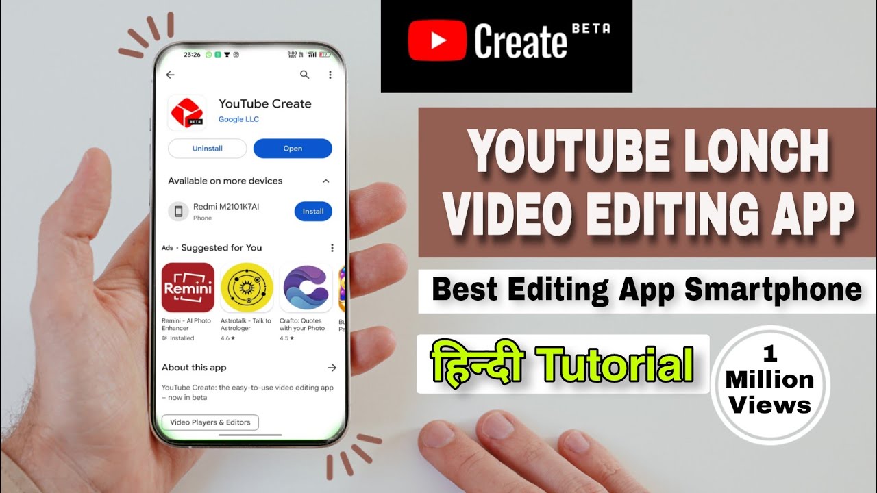 Youtube Create App Video Editing L Youtube Creators Tutorial L Youtube