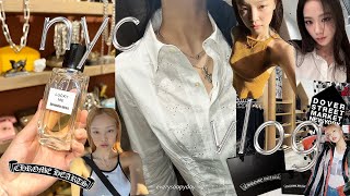 NY Vlog | Chrome Hearts shopping, 3/4BlackPink's Pick!🧷🩶 Dover Street Market NY 💫 🛍️ ⁺˚⋆｡°✩\