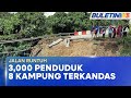 JALAN RUNTUH | Laluan KM35 Gua Musang-Jeli Terputus Hubungan