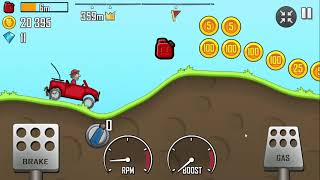 Hill Climb Racing - Gameplay Walkthrough Part ONE - Jeep (iOS, Android)