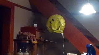 creepy balloon attacks me