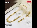 onegramgold latest fashion antique mala sets shortvideo brass high gold mala set jewelry beads mala