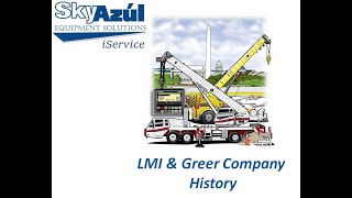 iSevice tutorial Greer and LMI History