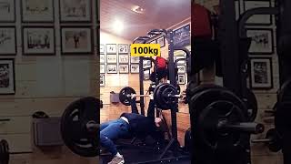 Bench Press Everyday Day 453 - 100kg