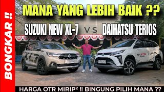 Bongkar !! KOMPARASI SUZUKI XL7 ALPHA HYBRID VS DAIHATSU TERIOS R CUSTOM 2024 EXTERIOR INTERIOR