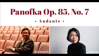 Panofka op  85, No  7 | Soprano - Jamie Ong, Piano Accompanist - Chan Zhong Xin