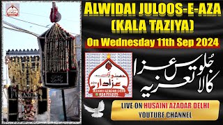 Live Kala Taziya 2024 || Imambargah Mohabbat Ali Rizvi To Karbala Jor Bagh Delhi ||