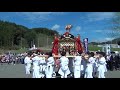 鵜住居祭　2019.9.15　神輿渡御　祭り場