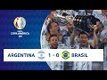 HIGHLIGHTS ARGENTINA 1 - 0 BRASIL | COPA AMÉRICA 2021 | 10-07-21