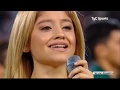 Karol Sevilla canta con su increble voz el himno nacional mexicano sin Auto Tune (COMPLETO)