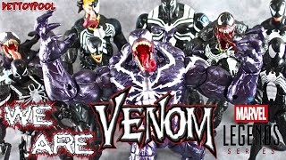 【We Are VENOM!!】マーベルレジェンド  モンスターヴェノムビルドフィギュア \u0026 歴代ヴェノムフィギュア比較レビュー！！