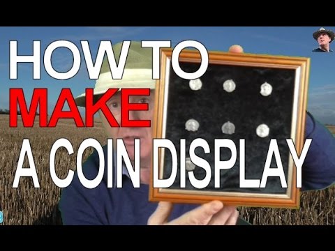 How to make a presentation coin frame How to make a presentation coin frame