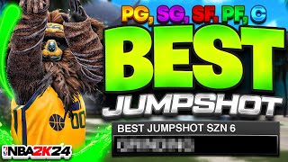 BEST JUMPSHOTS FOR ALL BUILDS in NBA 2K24! 100% GREEN WINDOW JUMPSHOTS! best jumpshot 2k24