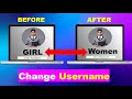 How To Change Profile Username In Windows 10/11 | How To Change Account name In Windows 10