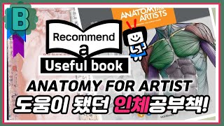 도움됐던 인체책 추천! \u0026 전공책추천 (Recommend a Uesful book \u0026 Anatomy for artist)