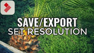 How to Save, Export and Set Video Resolution in Vlogit - Vlogit Tutorial