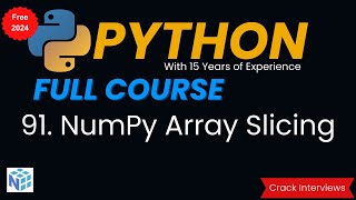 NumPy Array Slicing in Python | Numpy