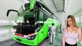 BUS Assembly🚌2024 (MAN, SETRA, Mercedes): Production plant Factory➕ Manufacturing Process