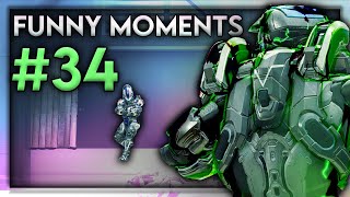 INTENSE GOD ROUND... Halo 5 Infection Funny Moments #34 w/ I Soular L