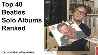 The Top 40 Beatles Solo Albums Ranked