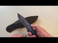 bnb knives pro lite hunter tabletop overview