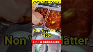 Dolma Aunty Chinese platter  Review I Original  I Veg Platter Rs 150/- I Non Veg Rs 200/I #shorts