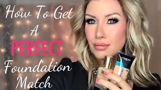 Find Your PERFECT Foundation Shade! Tips for Matching and Custom Blending