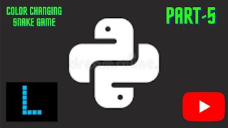 How to create colour changing snake game using turtle library in python(Part-5)