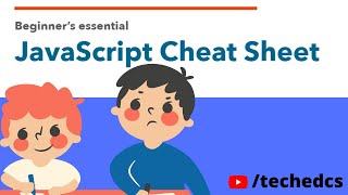 JAVASCRIPT CHEAT SHEET FOR BEGINNERS