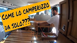 Come camperizzo il van da solo | Timelapse e mini vantour