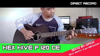 Sound sample for Guitar Hex HIVE F120CE - GOOD GUITAR !!