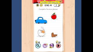 Brain Test Level 91 Complete the Level please Walkthrough