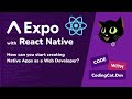 Learn how to use Expo and React Native with @CodingCatDev