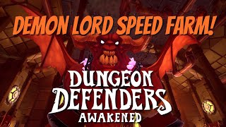 DDA Massacre Survival Demon Lord Solo Speed Run! Fast Farming!