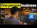 How To Build a One Person Mobile App Business in 14 minutes