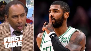 Kyrie Irving has given 'every indication' to Nets he wants to sign there - Stephen A. | First Take