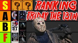 TIER LIST! Ranking The Friday The 13th Franchise | Horror Movies For Halloween | Jason Vorhees