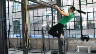 tasha gets 5 butterfly pull ups