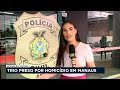 Trio preso suspeito de homicídios durante 