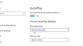 Setup AutoPlay on Windows 10 (Tutorial)