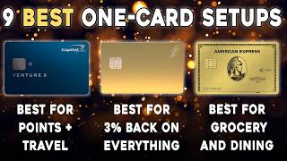 The 9 Best Credit Cards for a "One Card Setup"